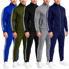 Men’s Tech Fleece Full Zip Hoodie & Jogger 2-Piece Tracksuit Set product